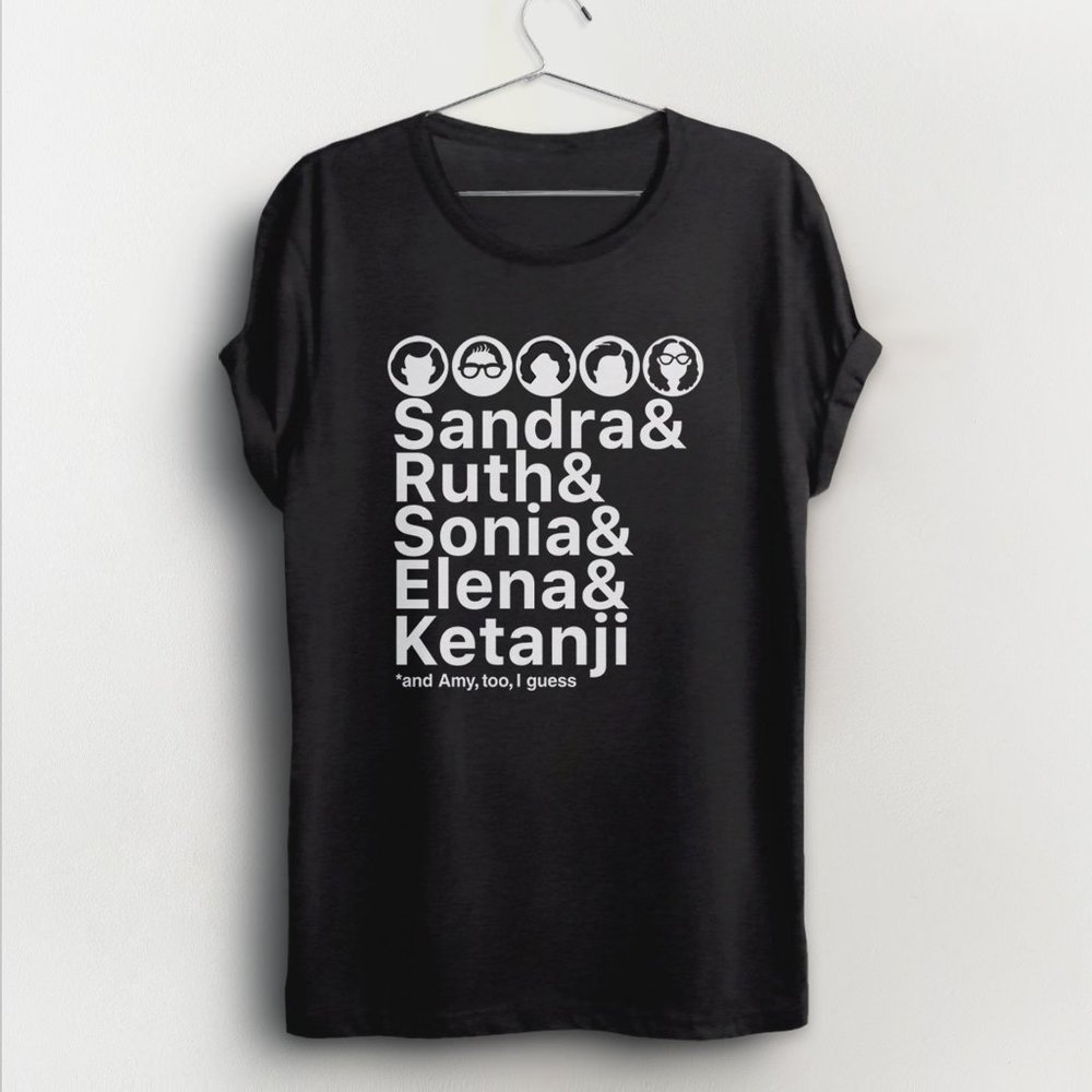 Supreme Court Women Shirt with Female Justices feminist graphic tee